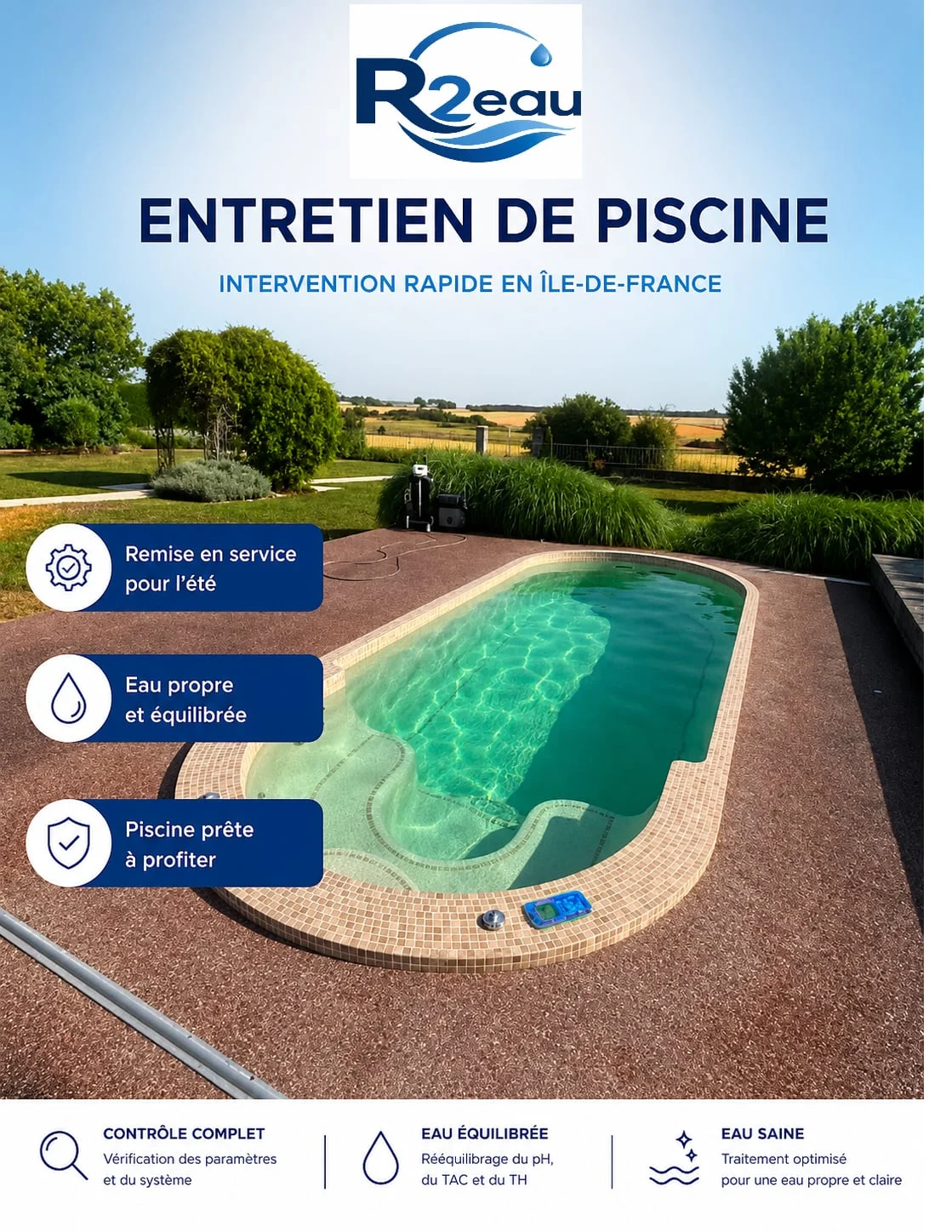 Avant / après R2eau — entretien et rénovation en Île-de-France