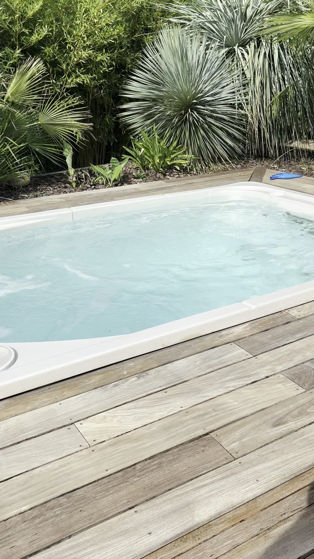 Piscine et terrasse entretenues par R2eau