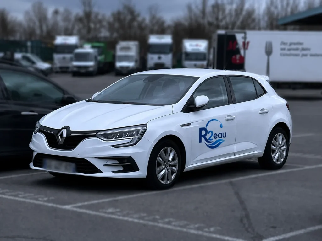 Véhicule R2eau en intervention en Île-de-France